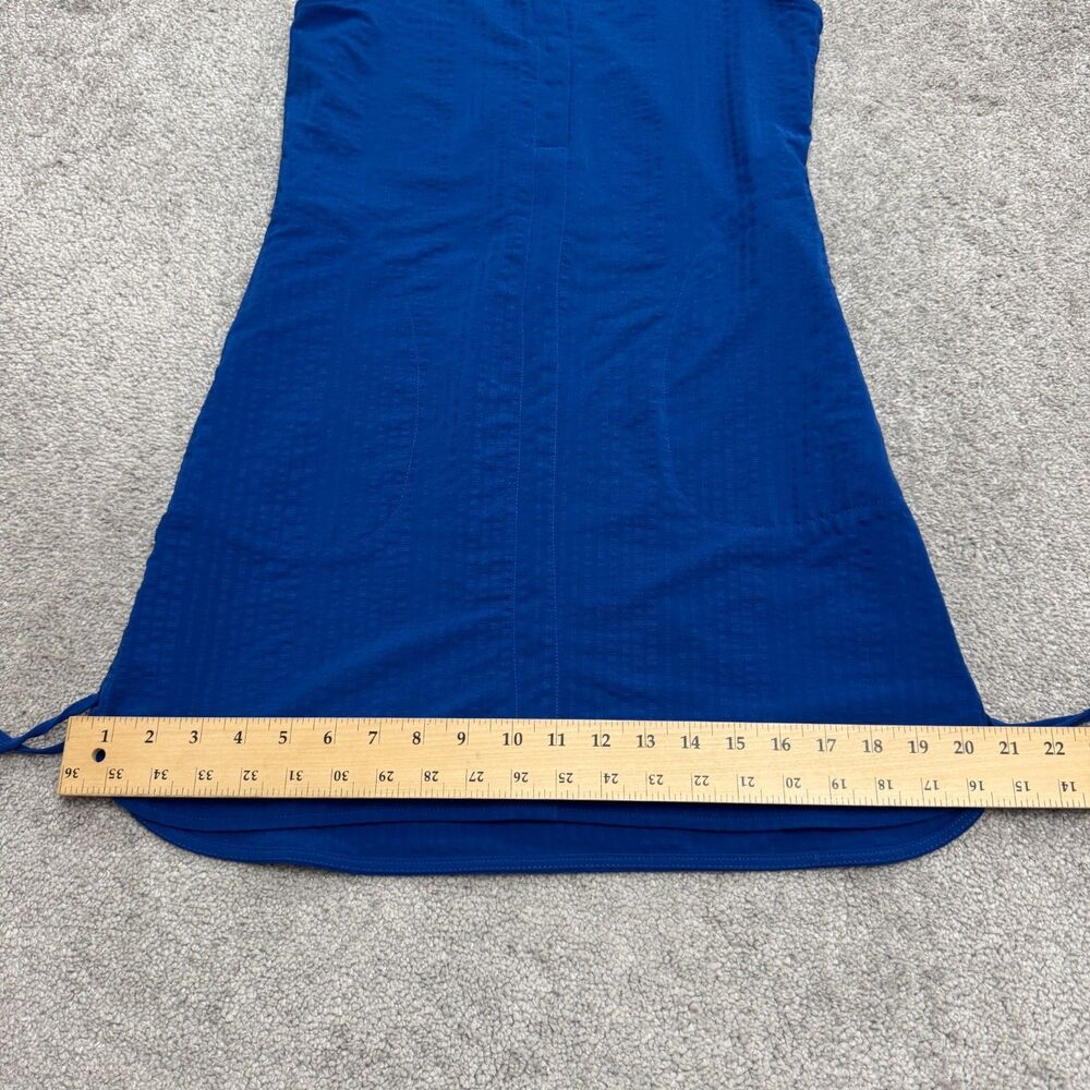 Title Nine Nimblene Athletic Shift Dress Womens XS Royal Blue Sleeveless NWOT - Picture 13 of 16